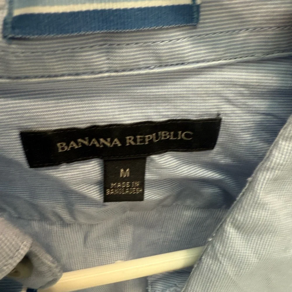 Banana Republic Light Blue Men's Shirt